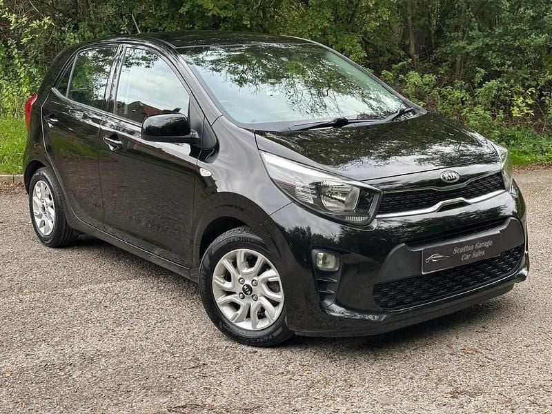 Used Kia Picanto 66 HP (48 kW) 2018 Black Hatchback