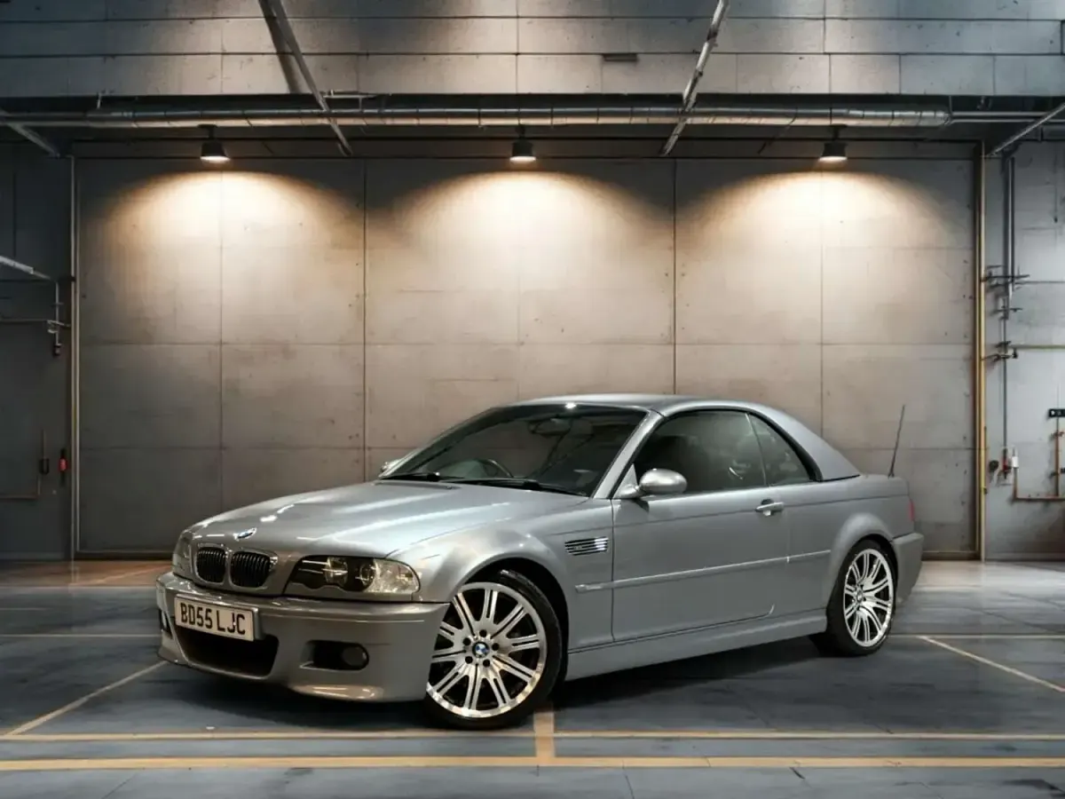 Usado BMW M3 Luxury Line 343 HP (252 kW) 2005 Cinzento Cabrios