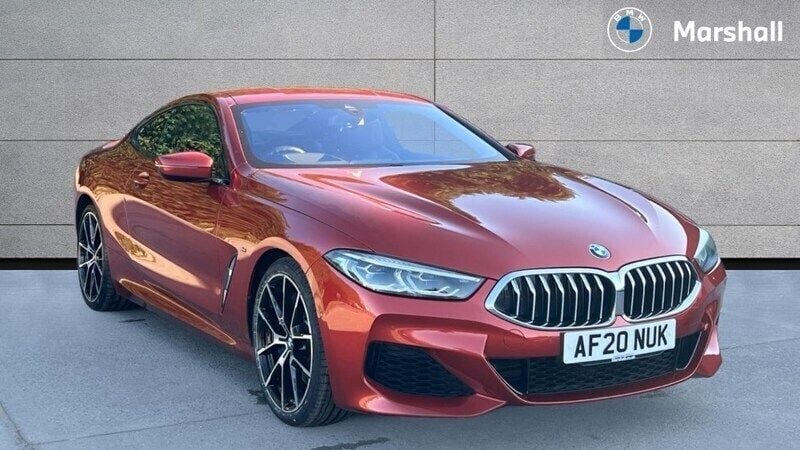 Used BMW 840 Comfort Edition 340 HP (250 kW) 2020 Sunset orange metallic  Coupe