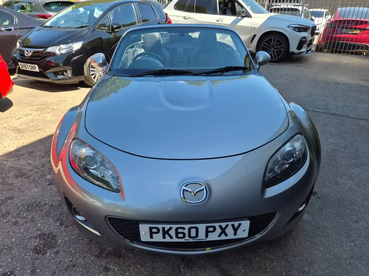 Used Mazda MX5 160 HP (117 kW) 2011 Silver Cabriolet