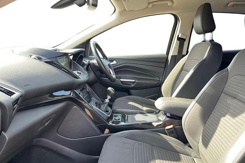 Used Ford Kuga Titanium 150 HP (110 kW) 2017 Moondust silver SUV