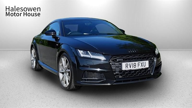 Black Used 2018 Audi TT Black Edition Coupe | £13,500 (Fair price) - Image 1/4