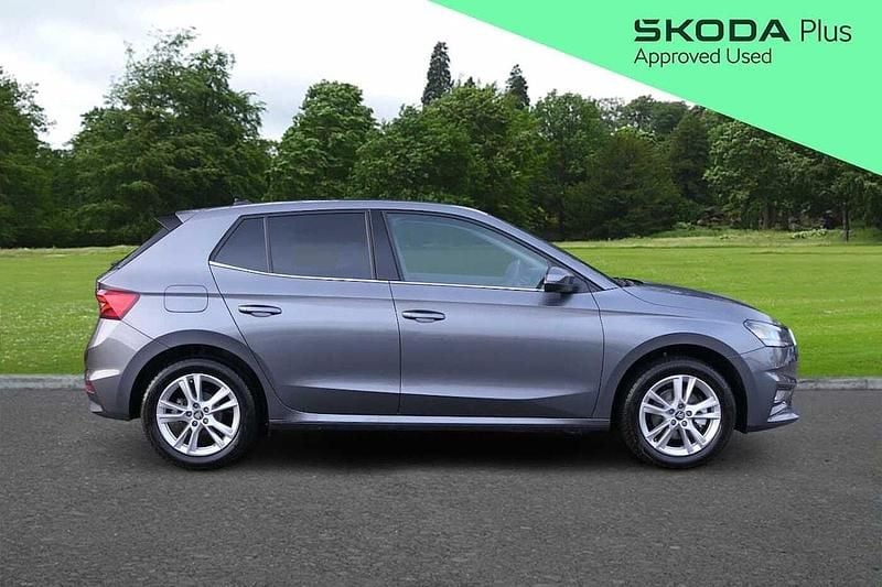 New Skoda Fabia SE L 110 HP (80 kW) 2025 Graphite grey metallic Hatchback