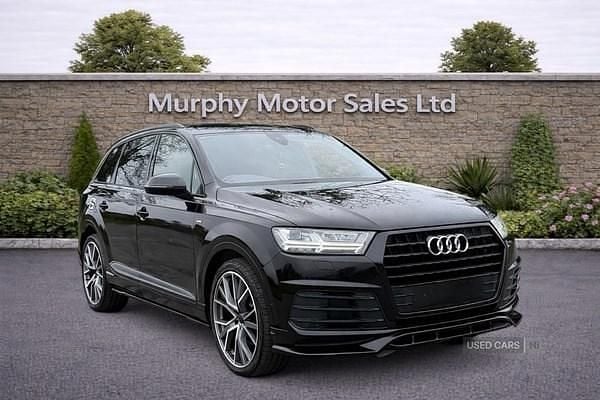 Used Audi Q7 S-Line 218 HP (160 kW) 2018 Black SUV