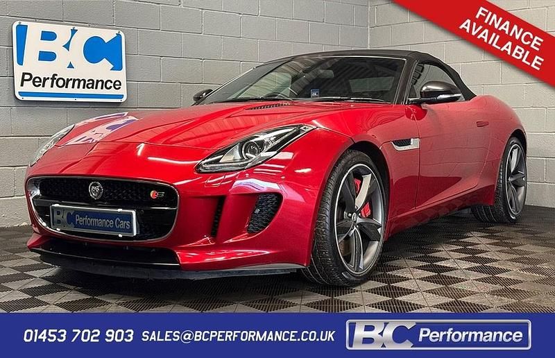 Red Used 2013 Jaguar F-Type Supercharged Cabriolet | £23,999 (Good price) - Image 1/4