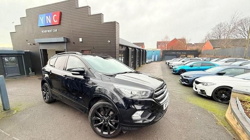 Black Used 2017 Ford Kuga ST-Line SUV | £10,991 (Fair price) - Image 1/4