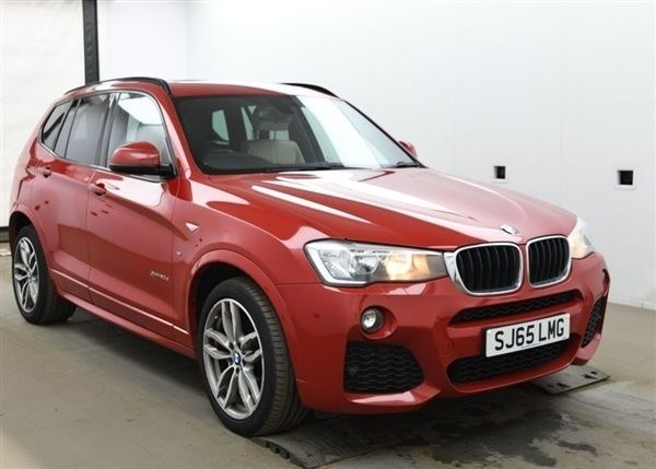 Red Used 2015 BMW X3 M Sport SUV | £13,474 (Fair price) - Image 1/1