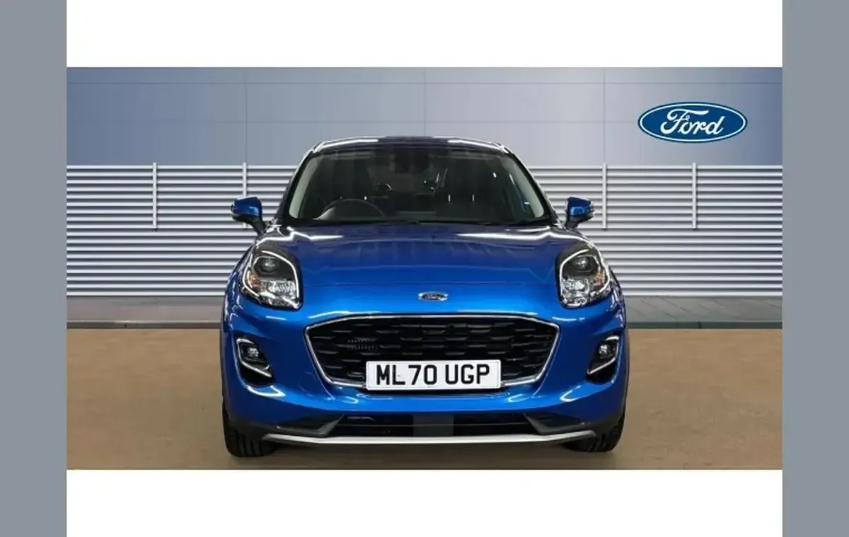 Used Ford Puma Titanium 123 HP (90 kW) 2020 Blue SUV