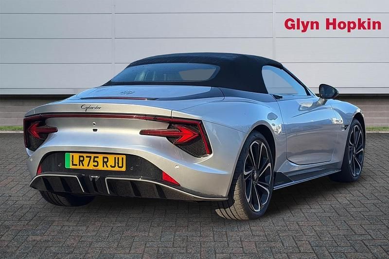 New MG Cyberster 375 kW (510 HP) 2025 Silver Cabriolet
