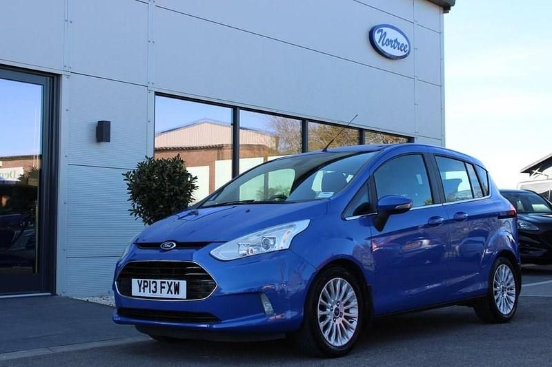 Used Ford B-MAX Titanium 100 HP (73 kW) 2013 Blue MPV