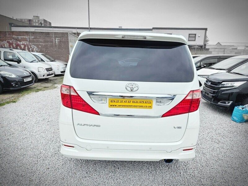Used Toyota Alphard 2010 White MPV