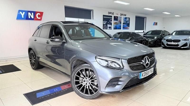 Used Mercedes GLC250 AMG line 204 HP (150 kW) 2019 Grey