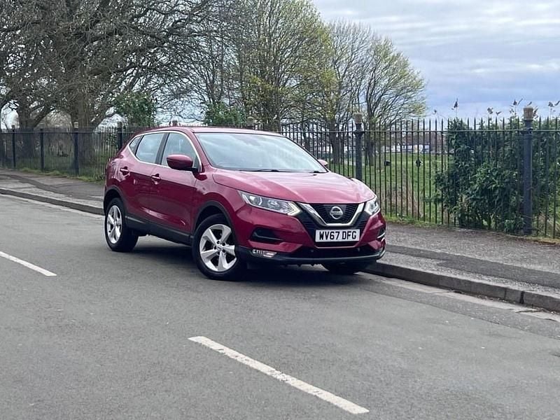 Used Nissan Qashqai Acenta 115 HP (84 kW) 2017 Red SUV