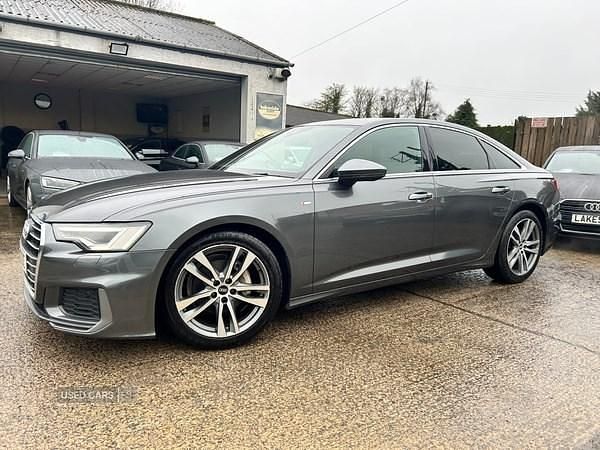 Used Audi A6 S-Line 204 HP (150 kW) 2021 Grey Sedan