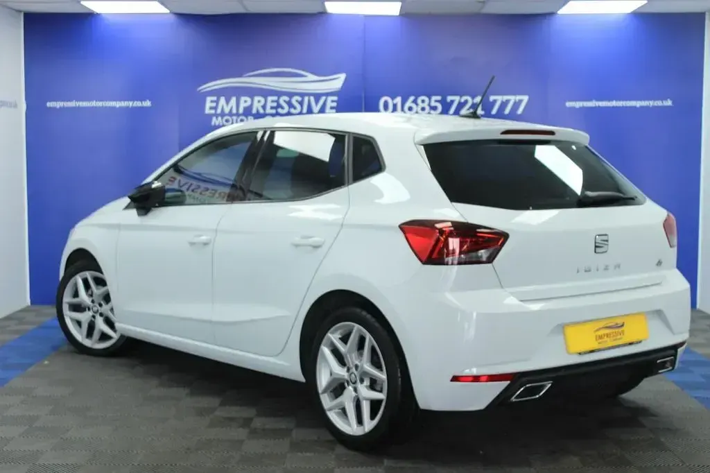 Used Seat Ibiza FR 115 HP (84 kW) 2020 White Hatchback