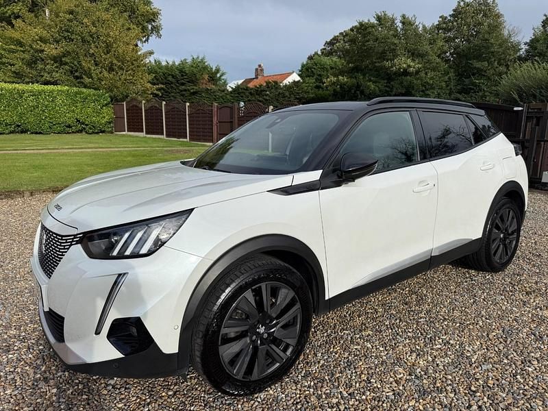 White Used 2021 Peugeot e-2008 Premium SUV | £7,695 - Image 1/3