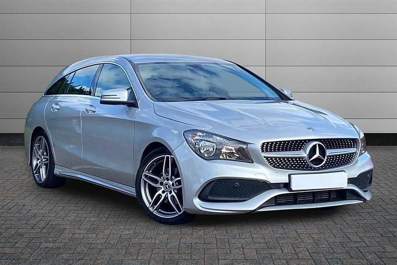 Silver Used 2018 Mercedes CLA200 AMG line Estate | £13,950 (Good price) - Image 1/4