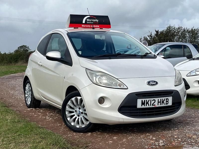 White Used 2012 Ford Ka Zetec Hatchback | £2,799 (A bit pricey) - Image 1/4