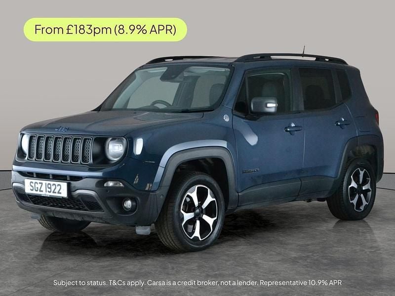 Used Jeep Renegade Trailhawk 2020 Blue SUV