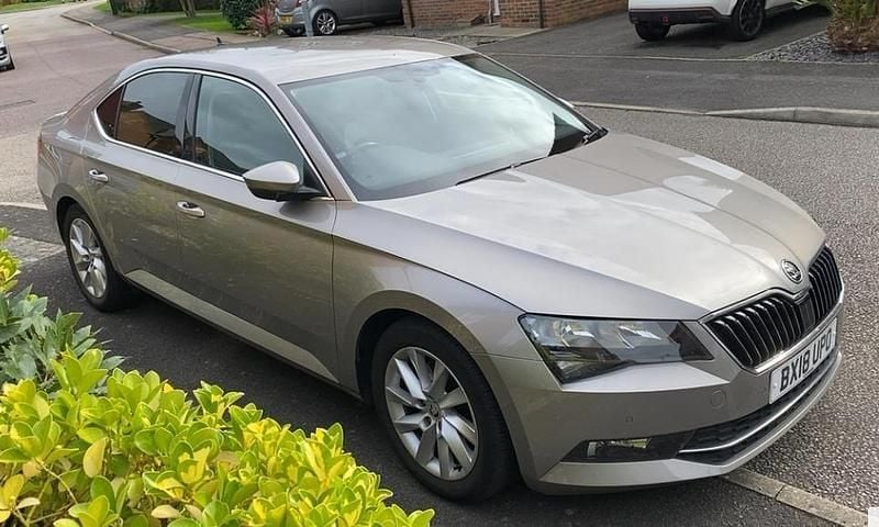 Beige Used 2018 Skoda Superb SE Technology Hatchback | £11,399 (Good price) - Image 1/1