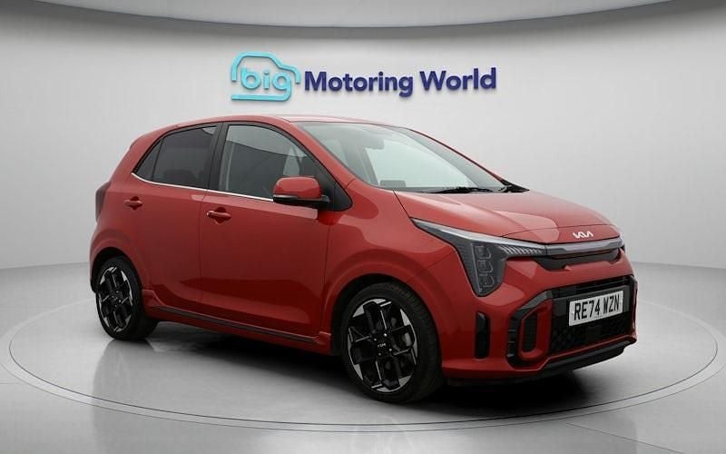 Used Kia Picanto GT-Line S 77 HP (56 kW) 2024 Red Hatchback