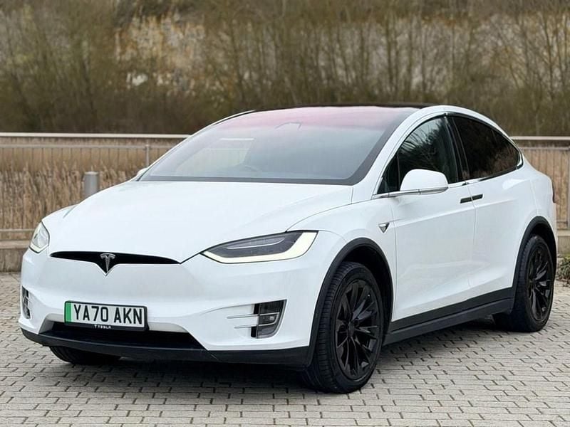 Used Tesla Model X Long Range AWD 397 kW (541 HP) 2020 White SUV