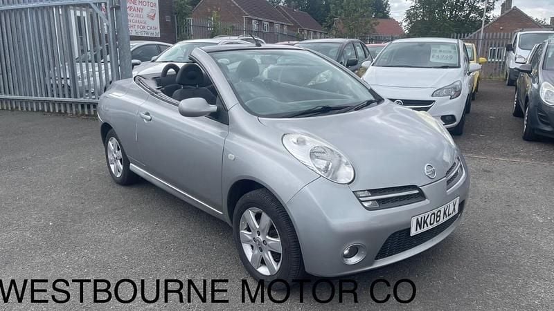 Grey Used 2008 Nissan Micra C+C Cabriolet | £1,499 - Image 1/4