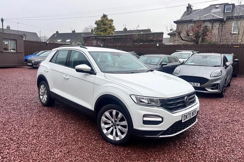 Used VW T-Roc SE 150 HP (110 kW) 2020 White SUV