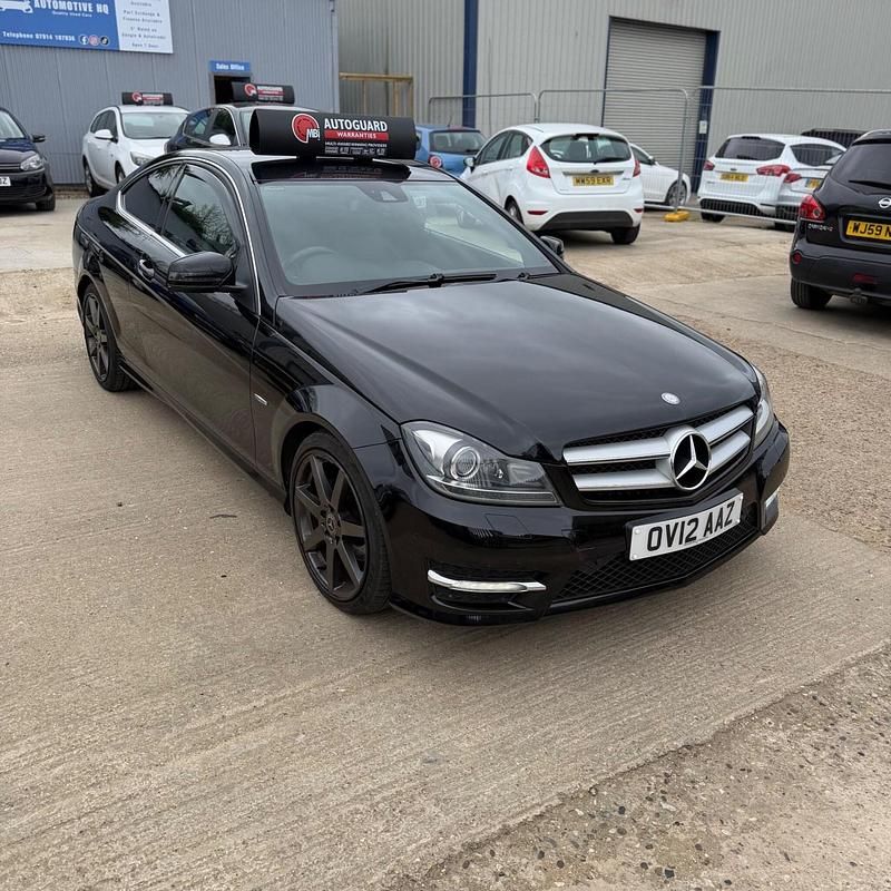 Used Mercedes C220 AMG 2012 Black Coupe