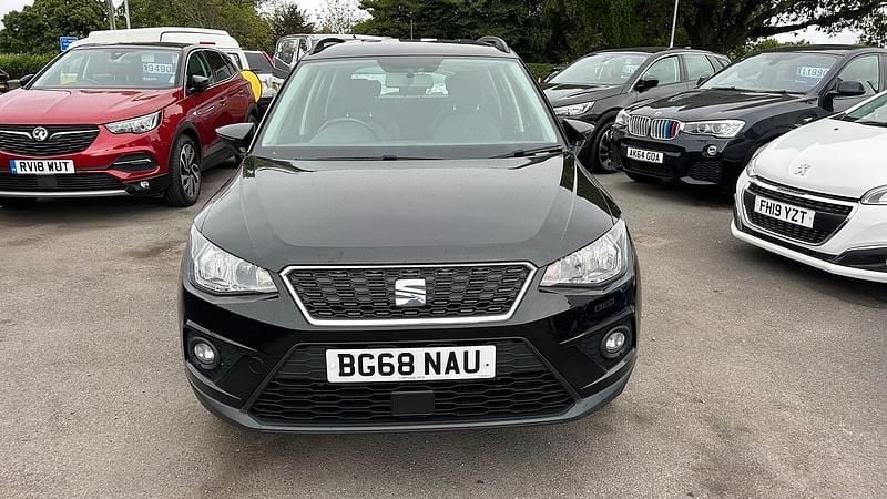 Used Seat Arona SE Technology 95 HP (69 kW) 2018 Black SUV