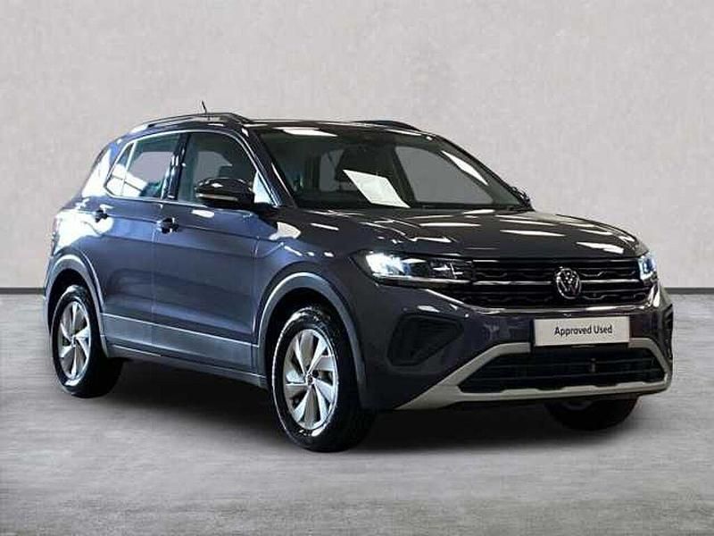 Grey New 2025 VW T-Cross Life SUV | £21,181 (Fair price) - Image 1/4