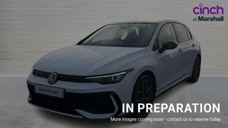 New VW Golf VIII Black Edition 150 HP (110 kW) 2026 Pure white