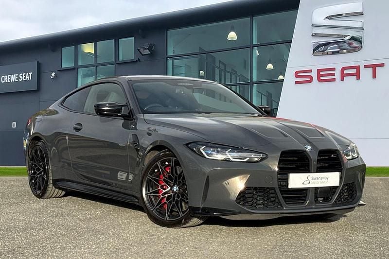 Grey Used 2022 BMW M4 Competition Edition Coupe | £45,290 (Super price) - Image 1/4