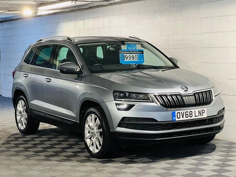 Grey Used 2018 Skoda Karoq SE L SUV | £7,989 - Image 1/4