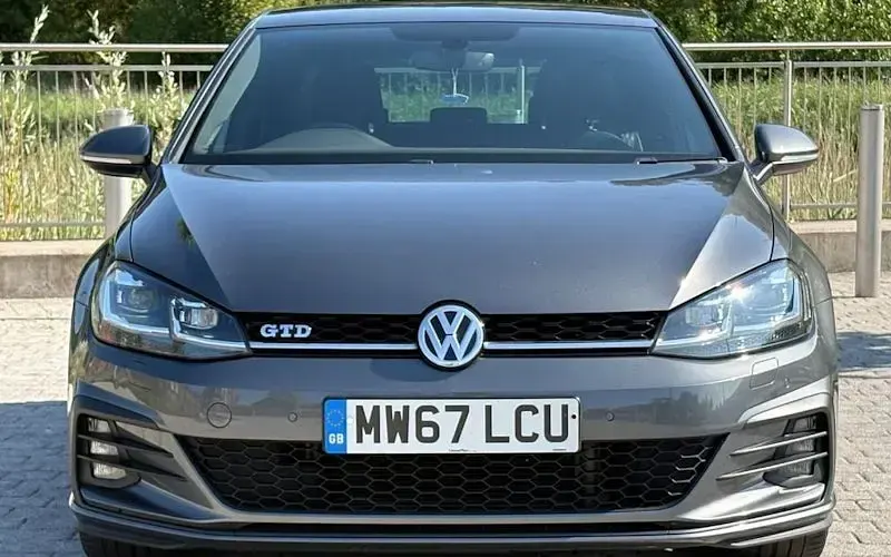 Used VW Golf VII GTD 184 HP (135 kW) 2017 Grey Hatchback