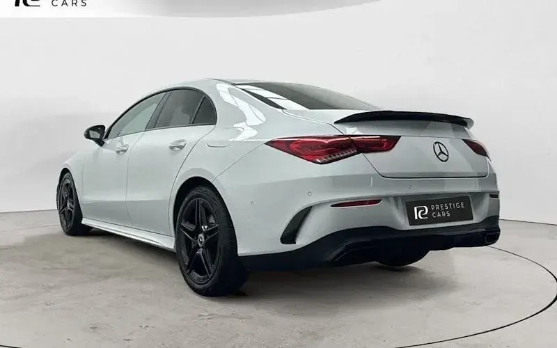 Used Mercedes CLA180 AMG line 136 HP (100 kW) 2022 White Coupe
