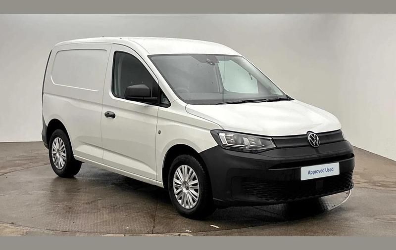 Used VW Caddy 101 HP (74 kW) 2022 White MPV