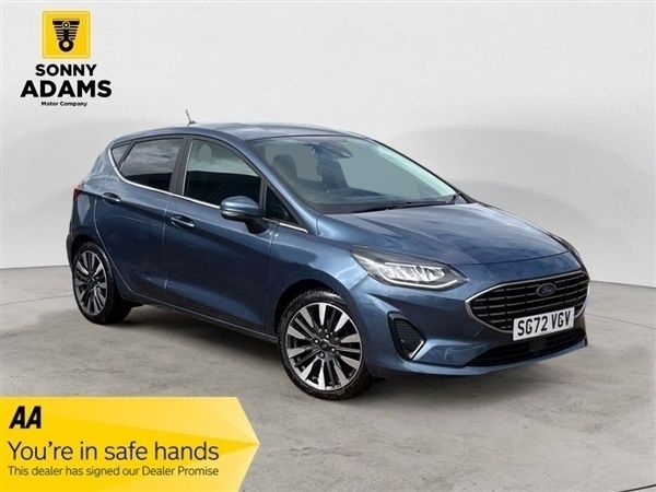 Blue Used 2022 Ford Fiesta Titanium X Hatchback | £13,490 (Fair price) - Image 1/1