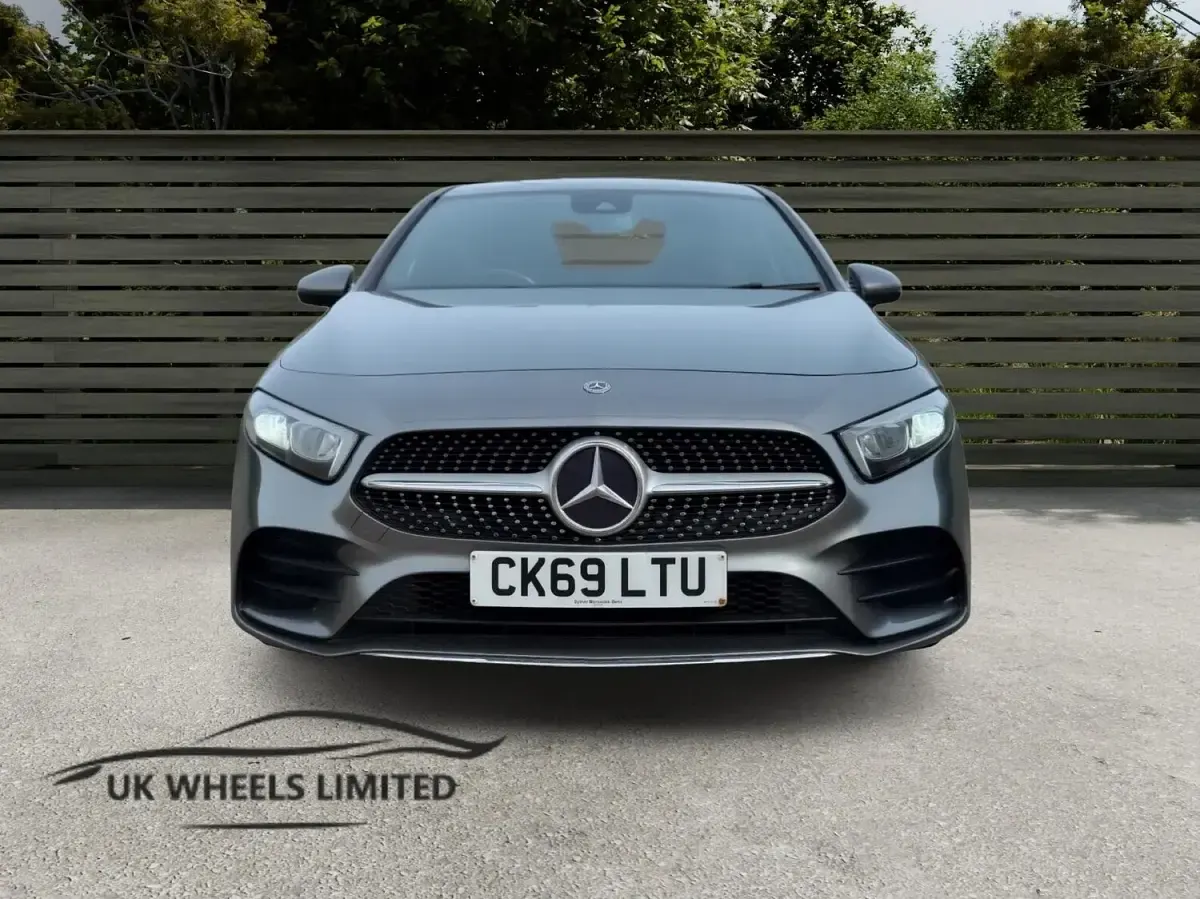 Used Mercedes A180 AMG line 136 HP (100 kW) 2019 Grey Hatchback