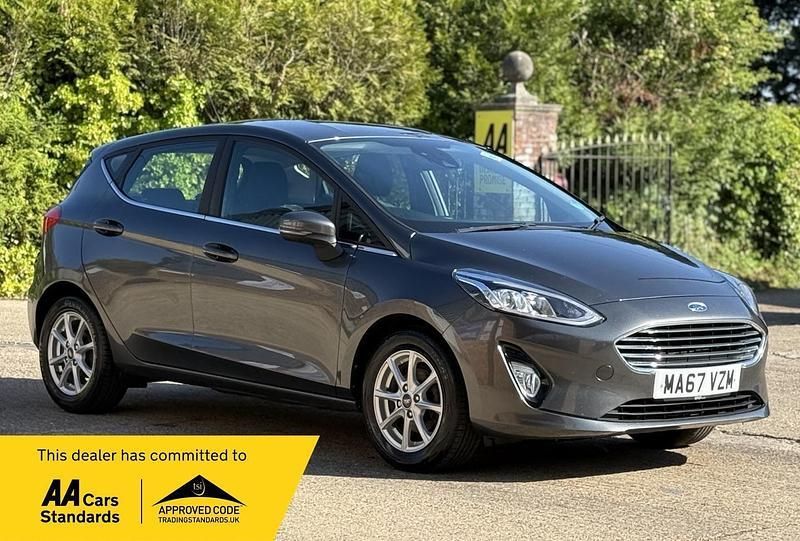 Grey Used 2017 Ford Fiesta Zetec Hatchback | £6,490 (A bit pricey) - Image 1/2