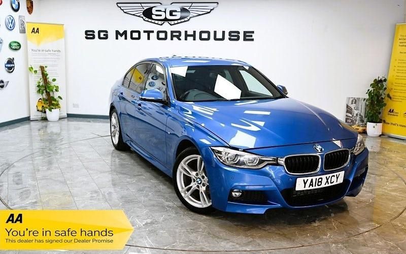 Blue Used 2018 BMW 320 M Sport Sedan | £13,495 (Super price) - Image 1/4