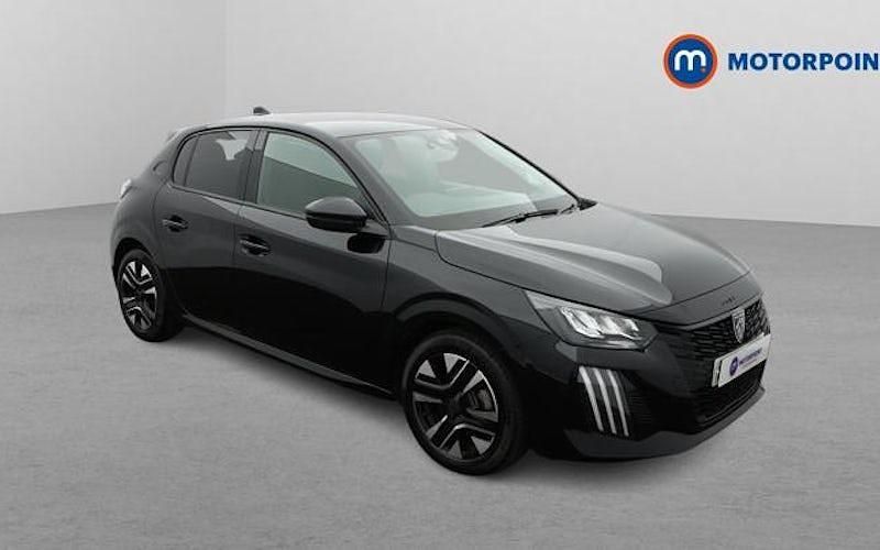 Used Peugeot 208 Allure 101 HP (74 kW) 2024 Black Hatchback
