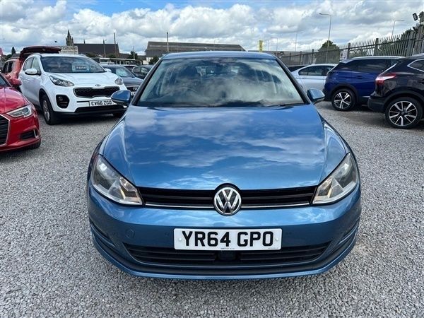 Blue Used 2014 VW Golf VII Match Hatchback | £6,300 (Fair price) - Image 1/1