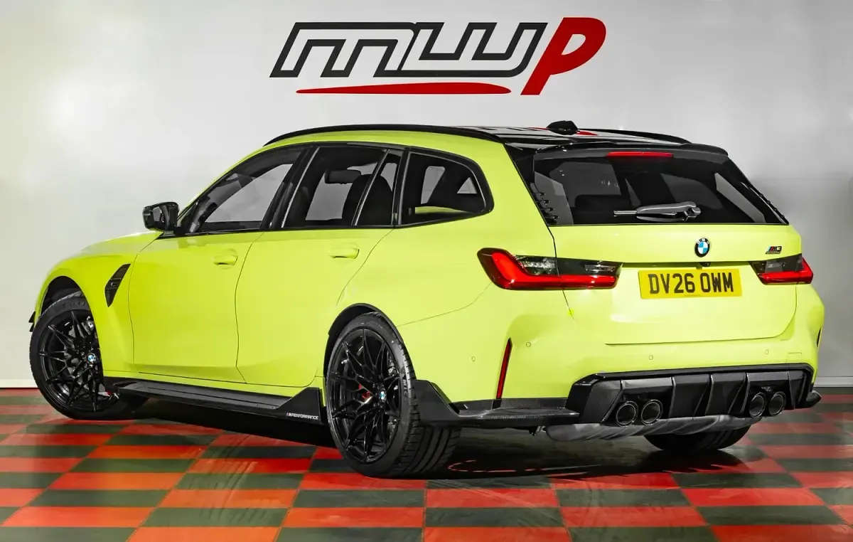 New BMW M3 Competition Edition 530 HP (389 kW) 2026 Yellow Estate