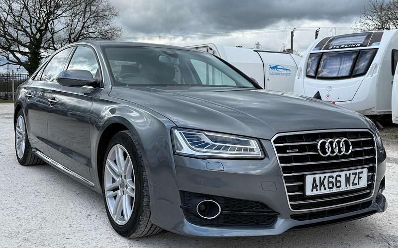 Used Audi A8 Sport 262 HP (192 kW) 2016 Grey Sedan