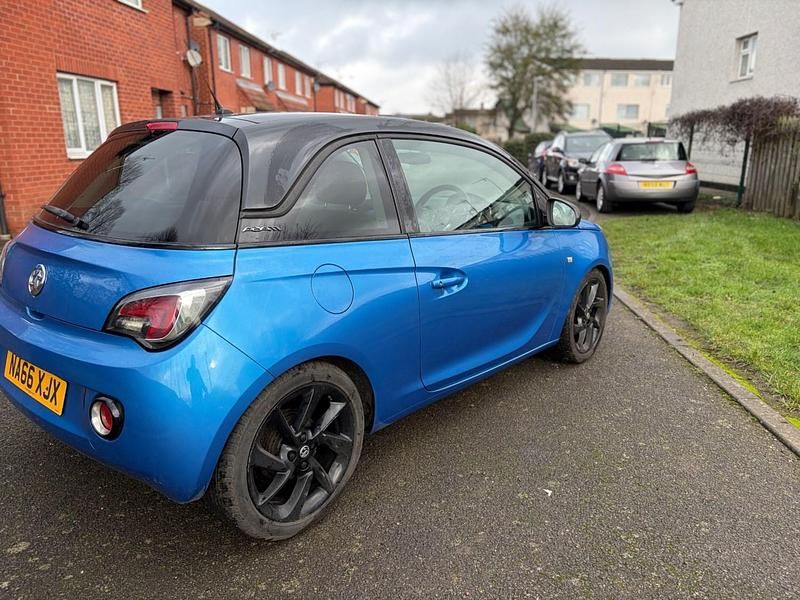 Used Vauxhall Adam 70 HP (51 kW) 2016 Blue Hatchback