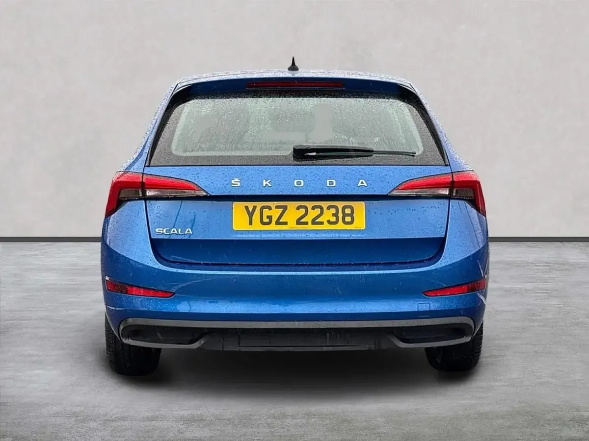 Gebraucht Skoda Scala SE 110 PS (80 kW) 2022 Blau Kleinwagen