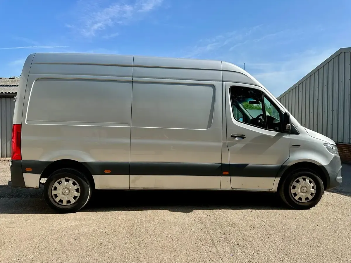 Used Mercedes E-Sprinter Progressive 85 kW (116 HP) 2021 Silver Van