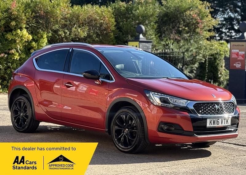 Orange Used 2016 DS Automobiles DS4 Crossback SUV | £5,490 (Fair price) - Image 1/2
