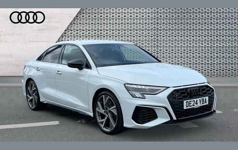 Used Audi S3 Black Edition 306 HP (225 kW) 2024 White Sedan